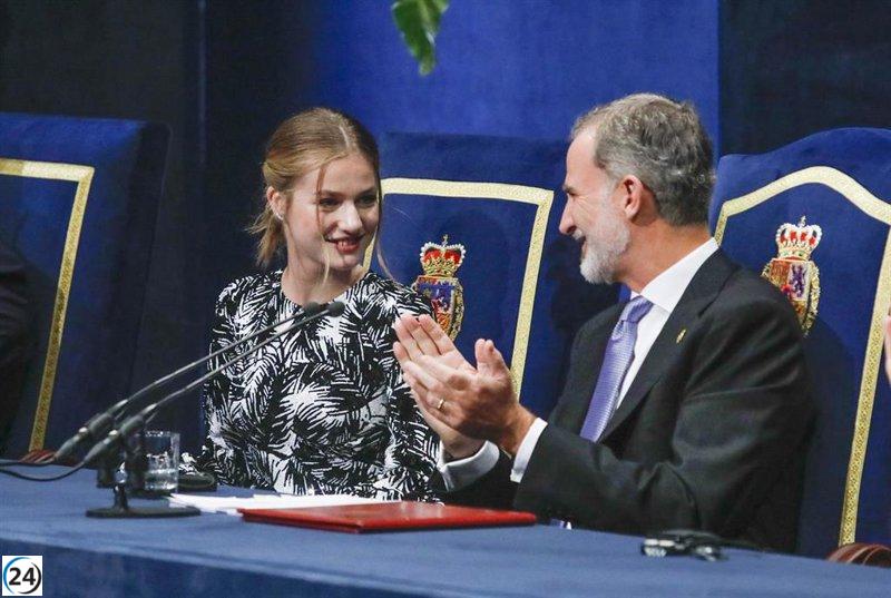 La Princesa Leonor se unirá al Rey en la entrega de despachos en Zaragoza antes de su ingreso en la Academia.