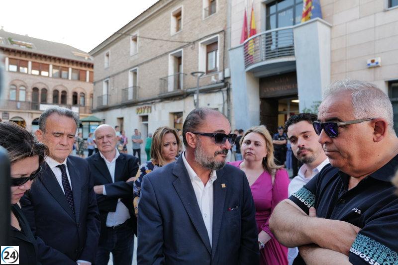 El Rey Felipe VI muestra sus condolencias y pesar a la familia de Luis Zubieta a través de Lambán.