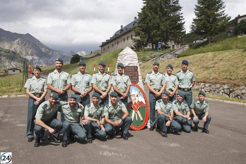 Finalizan exitosamente los cursos de especialización y de instructor de montaña de la Guardia Civil