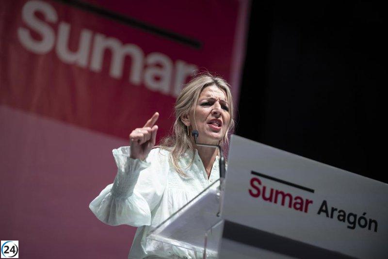 Díaz se opone al aumento de la edad de jubilación y confronta al PSOE.