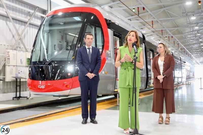 Avanza la producción de dos nuevos tranvías de CAF para el 2024.