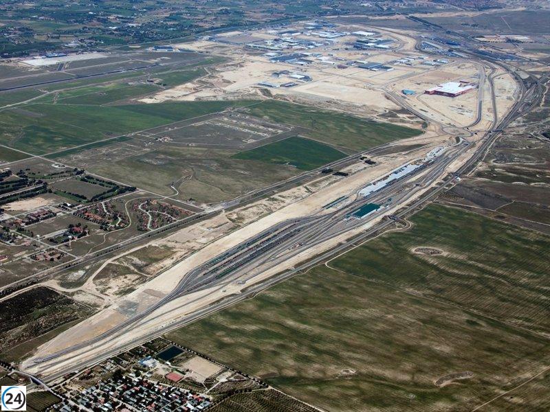 Adif impulsa el centro logístico Zaragoza-Plaza, vital para el crecimiento de la Autopista Ferroviaria Algeciras-Zaragoza.