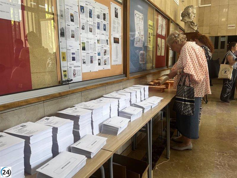 La participación en las elecciones en Aragón alcanza el 42.08% a las 14.00 horas.