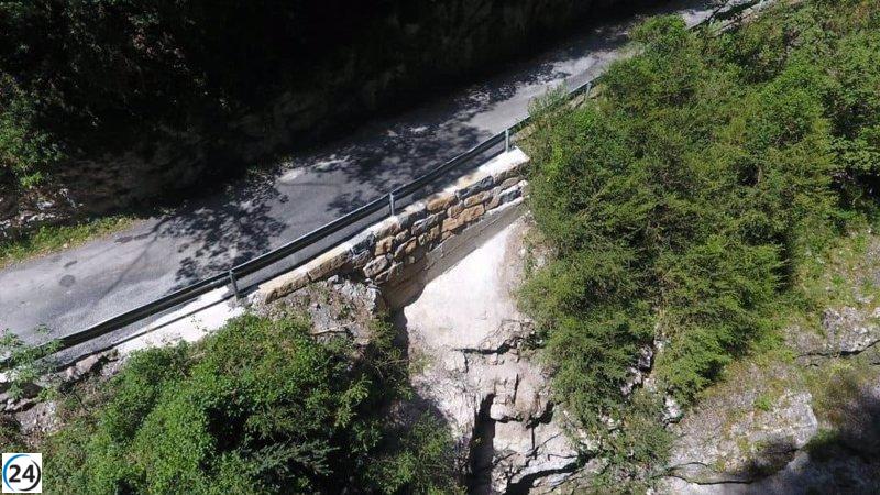 Reabren la carretera del cañón de Añisclo en el Pirineo de Huesca este viernes