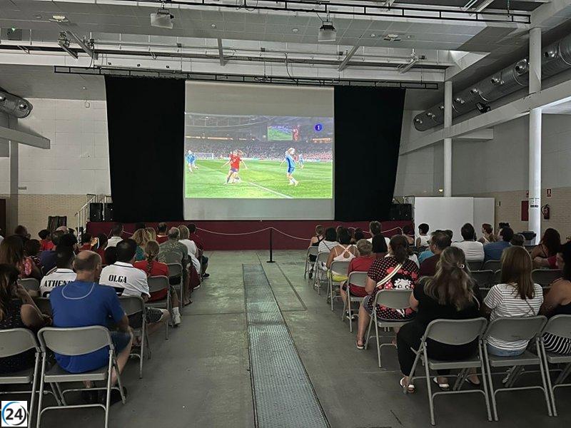 Histórica victoria de España en Copa Mundial Femenina de la FIFA emociona a más de cien barbastrenses.