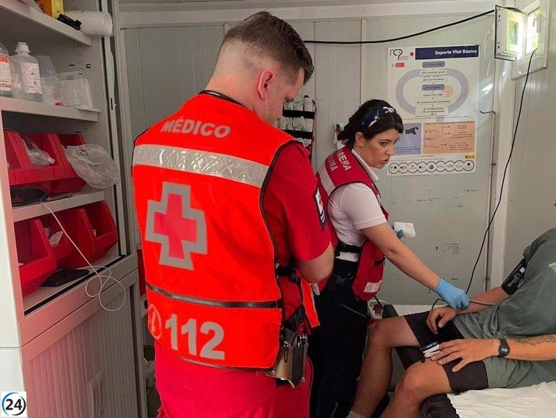 Cruz Roja en Ordesa alcanza las 271 atenciones sanitarias en su quinta semana de actividad.