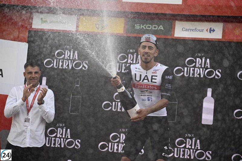 Kuss mantiene el liderato en La Vuelta tras la victoria de Molano en Zaragoza