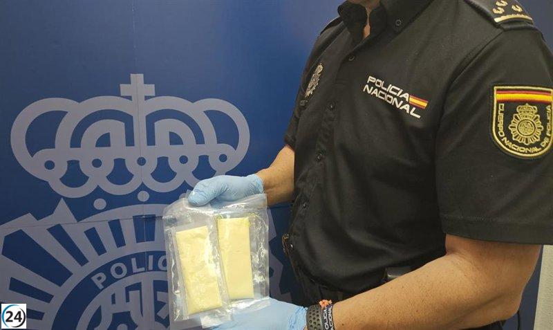 La Policía Nacional detiene en Huesca a dos varones con una cantidad significativa de speed.