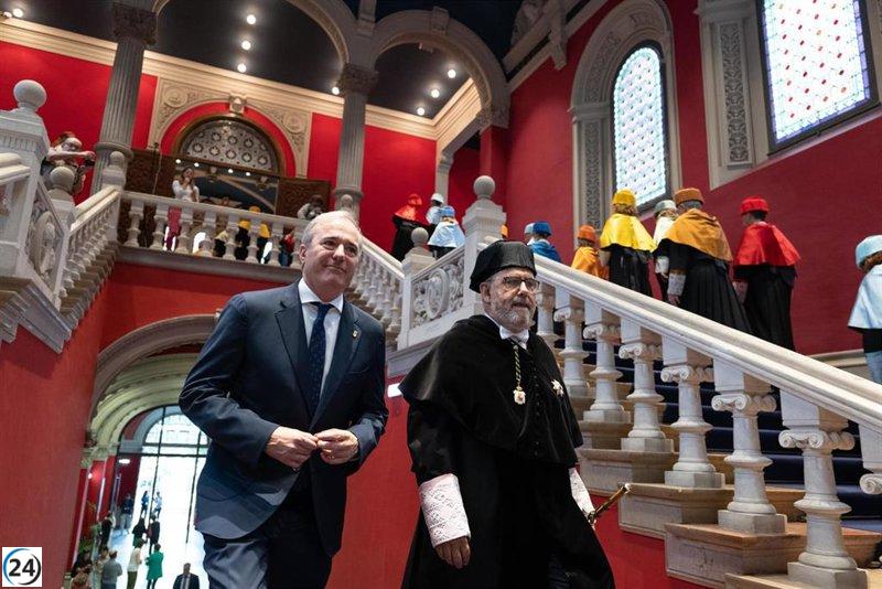 Mayoral presiona para asegurar financiación de la ampliación de Medicina en Huesca mientras Azcón respalda colaboración con la UZ