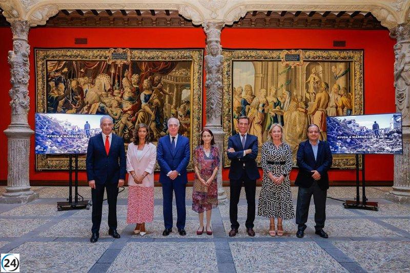 Alianza en Zaragoza para respaldar a Marruecos y Libia: Ayuntamiento, Ibercaja, empresarios y Cámaras de Comercio unen fuerzas.