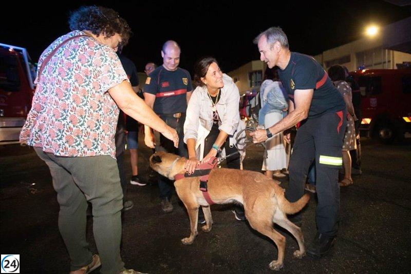 El jefe de la expedición de bomberos de Zaragoza en Marruecos elogia la impresionante logística detrás de los rescates.