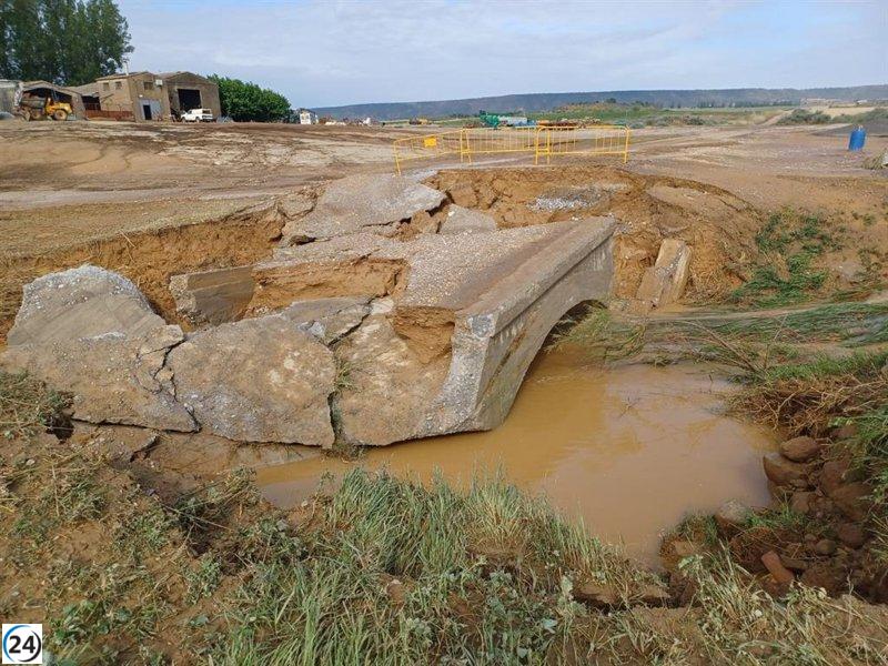 El Gobierno declara a Aragón como 'Zona Catastrófica' debido a las intensas lluvias.