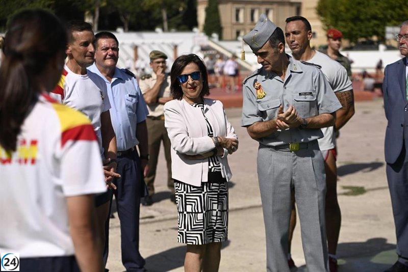 Robles destaca la normalidad de la futura jura de bandera de la princesa Leonor