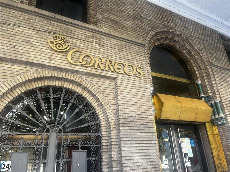 Correos de Zaragoza: punto de recolección para donaciones en el Rastro de Juguetes.