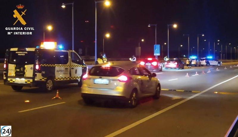 Multitud de conductores superan límites de alcohol y drogas en populares fiestas del Pilar