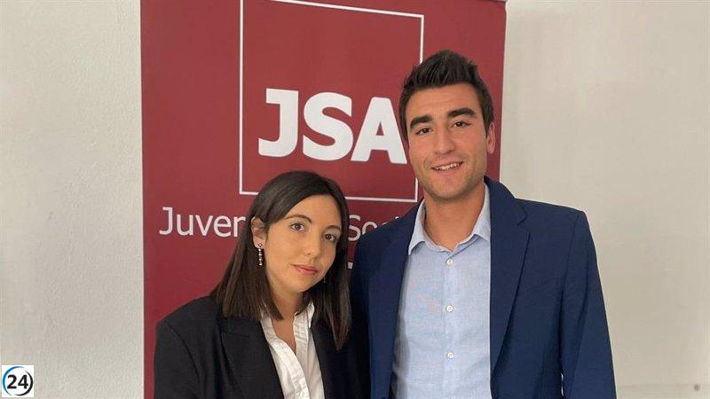 Manu Díez, el jacetano, asume el cargo de secretario de Organización de Juventudes Socialistas en Aragón