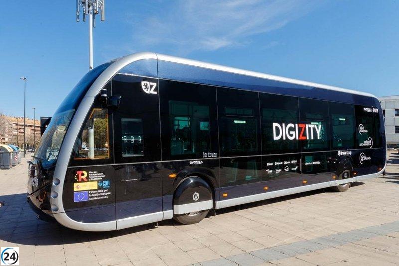 Arranca en Zaragoza la segunda etapa de Digizity, implementando el autobús inteligente y conectado.