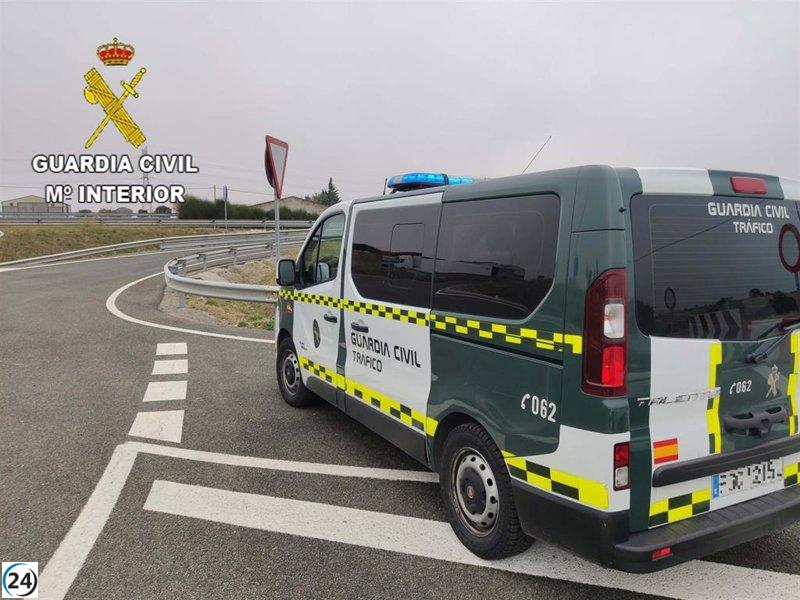 Conductor arrestado tras atropellar y fugarse de un peatón en la N-2, Puebla de Alfindén (Zaragoza)