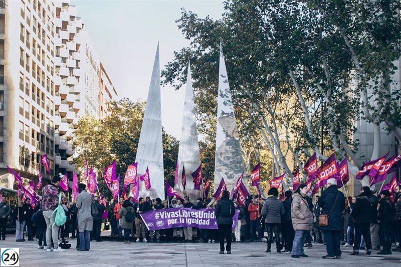 Principales sindicatos de Aragón exigen 