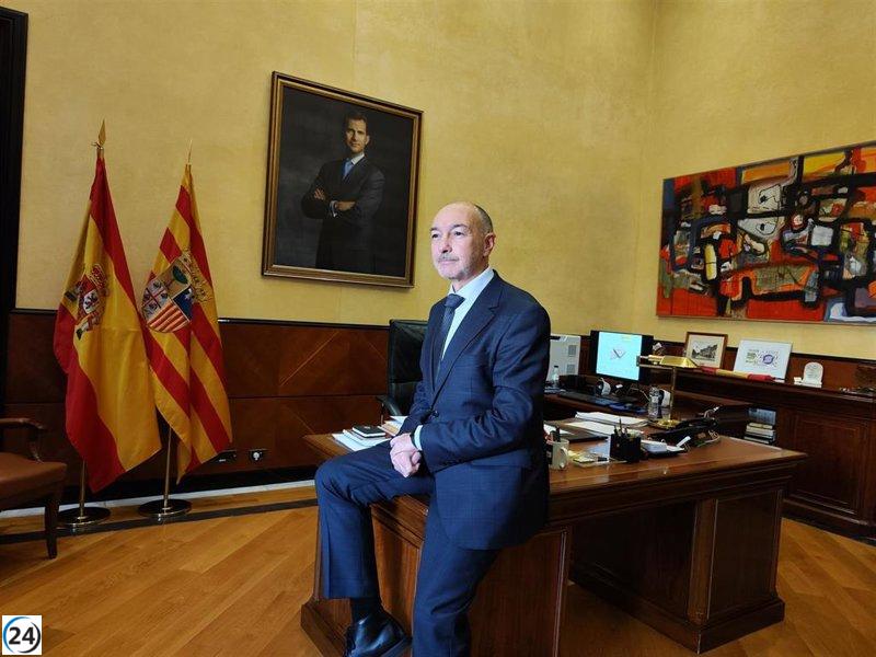 Aragón lidera la gestión de 848 millones de fondos europeos, de los cuales se ha ejecutado cerca del 80%, según informa Beltrán.
