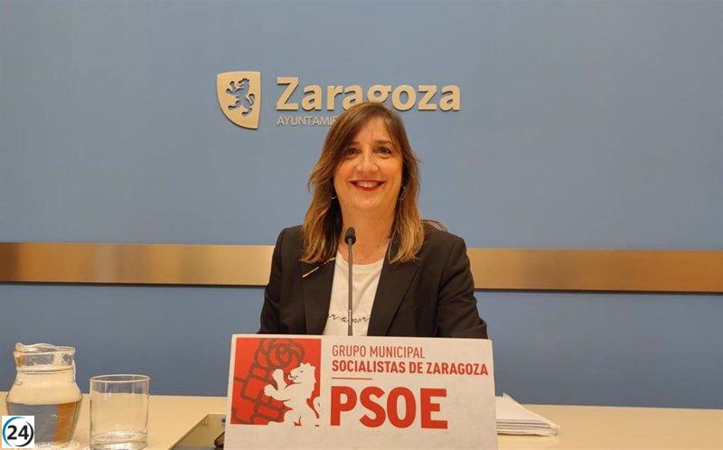 El PSOE solicita sesión plenaria excepcional para abordar las preocupaciones de los ciudadanos de Zaragoza, fija fecha para el 22 de diciembre.