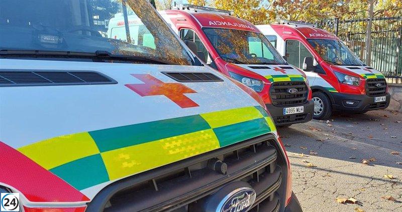 Cruz Roja Zaragoza incorpora tres ambulancias con Soporte Vital Básico a su flota