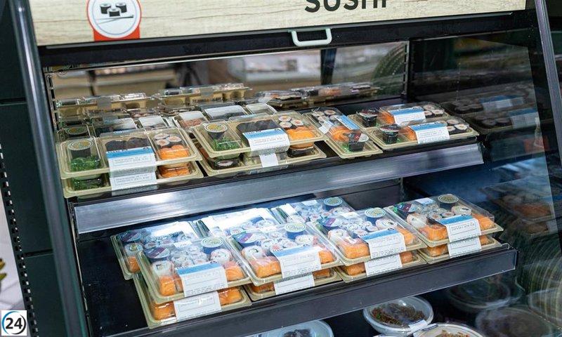 Mercadona amplía su oferta sin gluten con sushi, sumando 1.530 opciones libres de esta proteína.