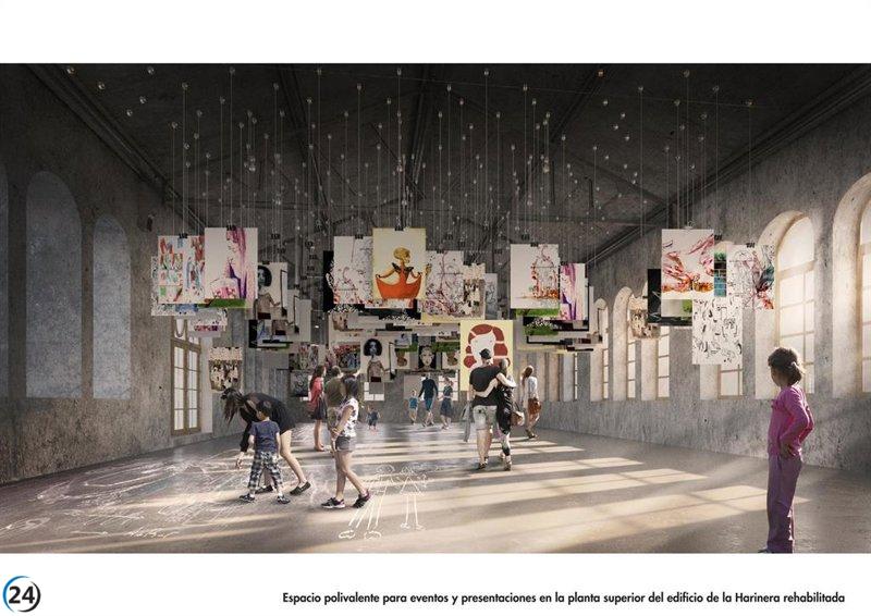 El Ayuntamiento de Zaragoza impulsa la rehabilitación de Giesa y la Harinera de Casetas mediante estudios técnicos.