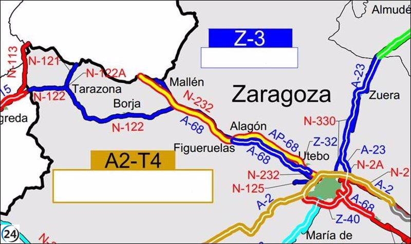 El Mitma destina 11 millones para el mantenimiento y aprovechamiento de carreteras en Zaragoza