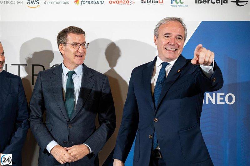 Azcón expresa su completo rechazo al acuerdo entre PSN y Bildu para tomar el control de la Alcaldía de Pamplona, sintiéndolo como una repugnancia política extrema.