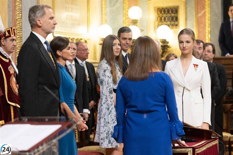 La Princesa Leonor vivirá un año de hitos importantes: alcanzará la mayoría de edad, jurará la Constitución y se iniciará en su formación militar en Zaragoza.