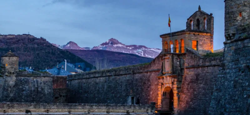 La Ciudadela de Jaca, fortificación de los Pirineos